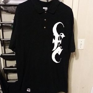 EMMURE POLO STYLE 3 BUTTON COLLAR TSHIRT XL
